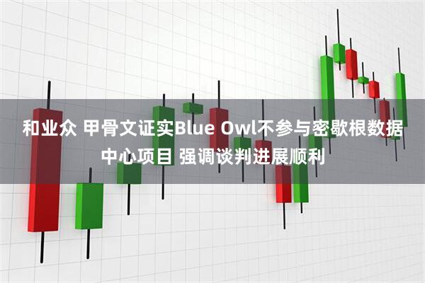 和业众 甲骨文证实Blue Owl不参与密歇根数据中心项目 强调谈判进展顺利